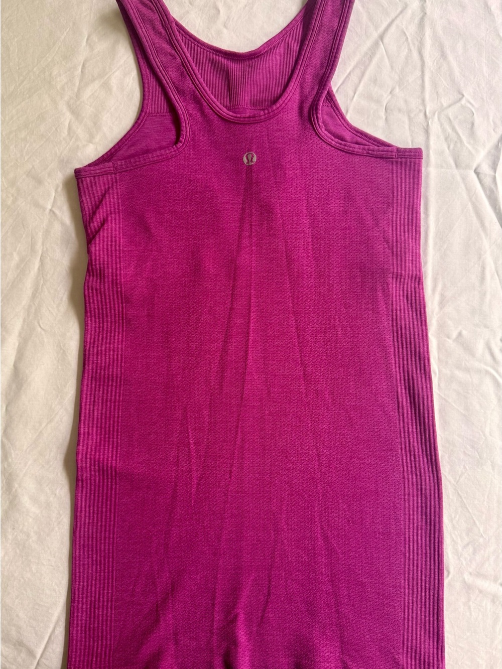 lululemon athletica Ribbed Racerback Tank in Magenta Size M